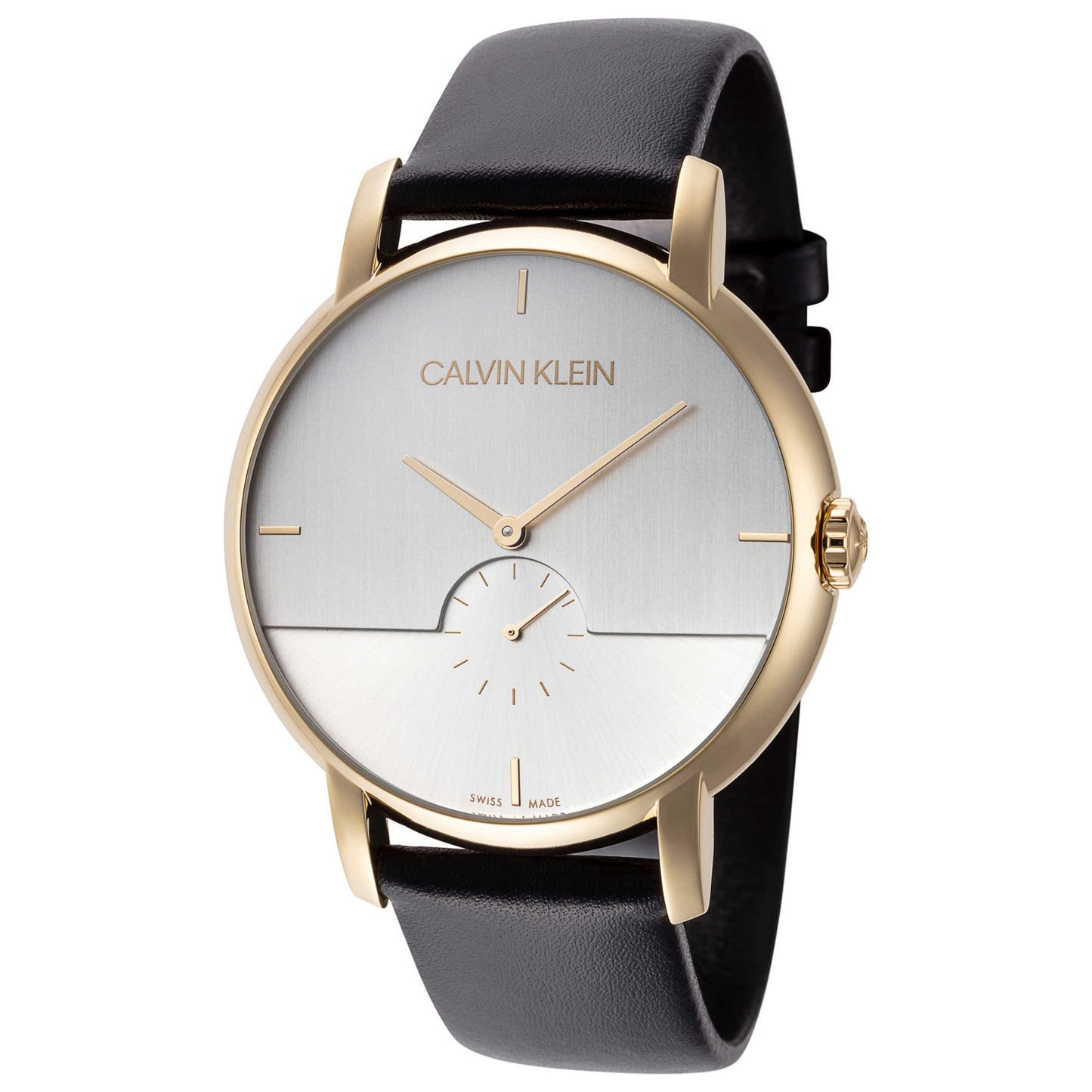 Front view of Calvin Klein Established Men's Quartz Watch K9H2X5C6