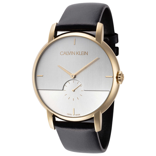 Front view of Calvin Klein Established Men's Quartz Watch K9H2X5C6