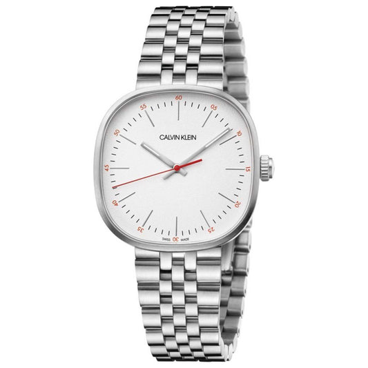 Front view of Calvin Klein Squarely Women's Quartz Watch K9Q12136