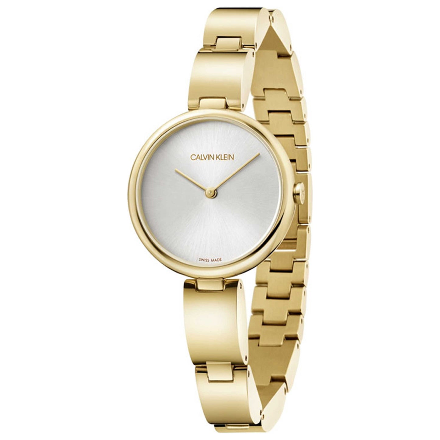 Front view of Calvin Klein Wavy Women's Quartz Watch K9U23546