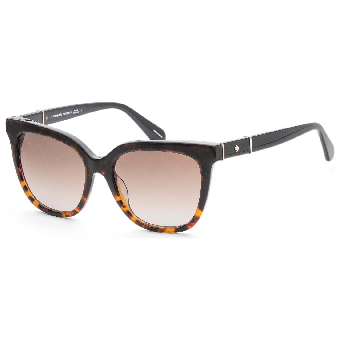 Front view of Kate Spade Kahli Women's Sunglasses KAHLI-S-0WR7-53