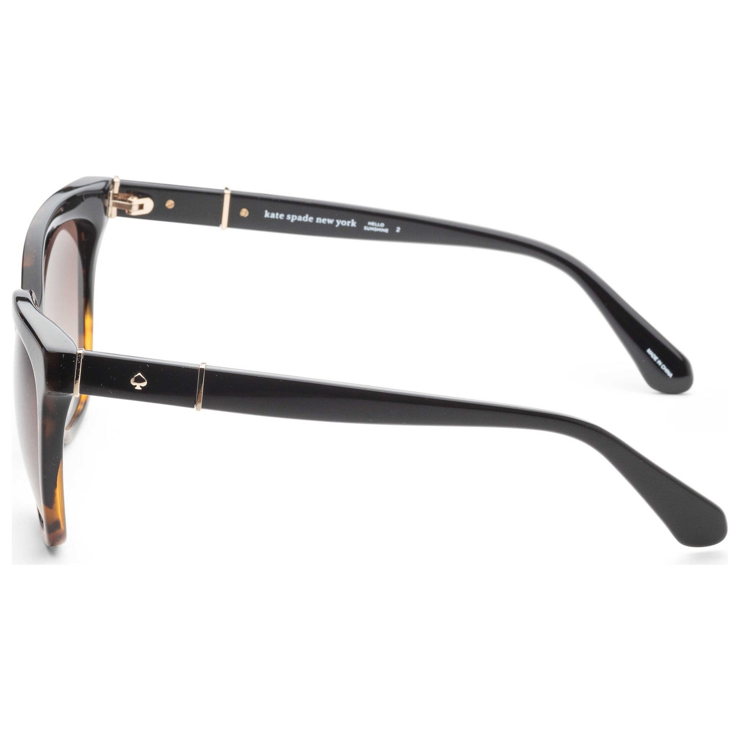 Left view of Kate Spade Kahli Women's Sunglasses KAHLI-S-0WR7-53