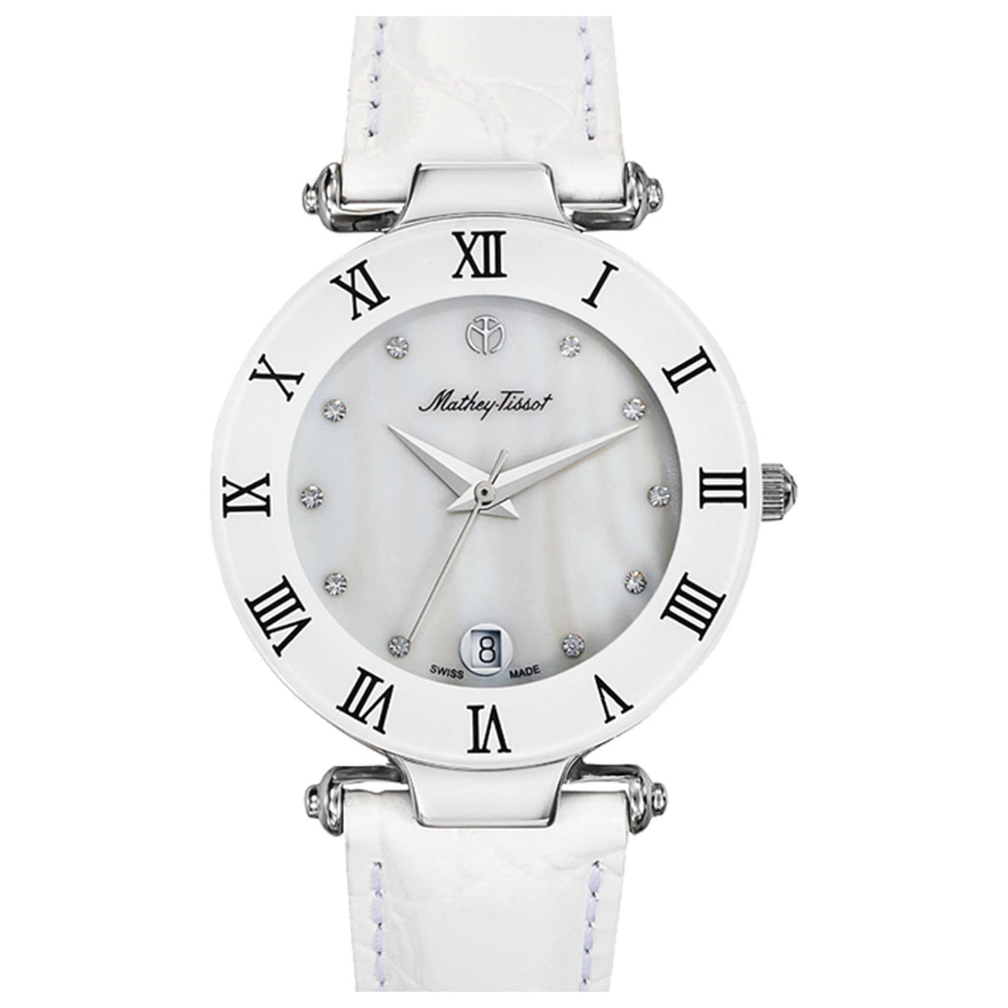 Front view of Mathey Tissot Classic Women's Quartz Watch KB234MA