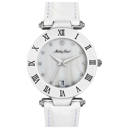 Front view of Mathey Tissot Classic Women's Quartz Watch KB234MA