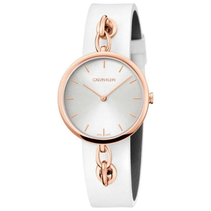 Front view of Calvin Klein Chain Women's Quartz Watch KBM236L6