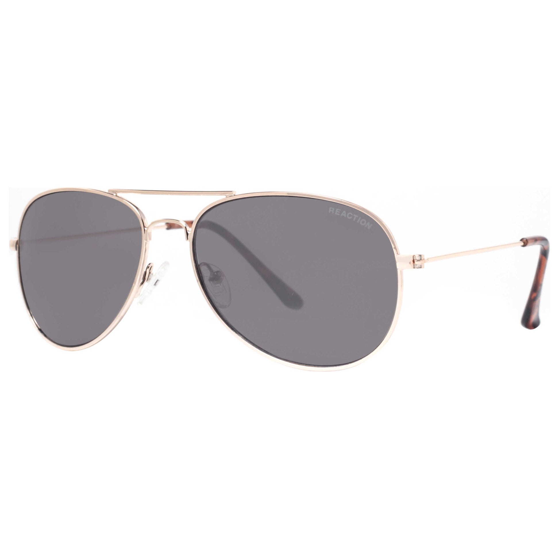 Front view of Kenneth Cole Reaction Aviator Men's Sunglasses KC1248-32N