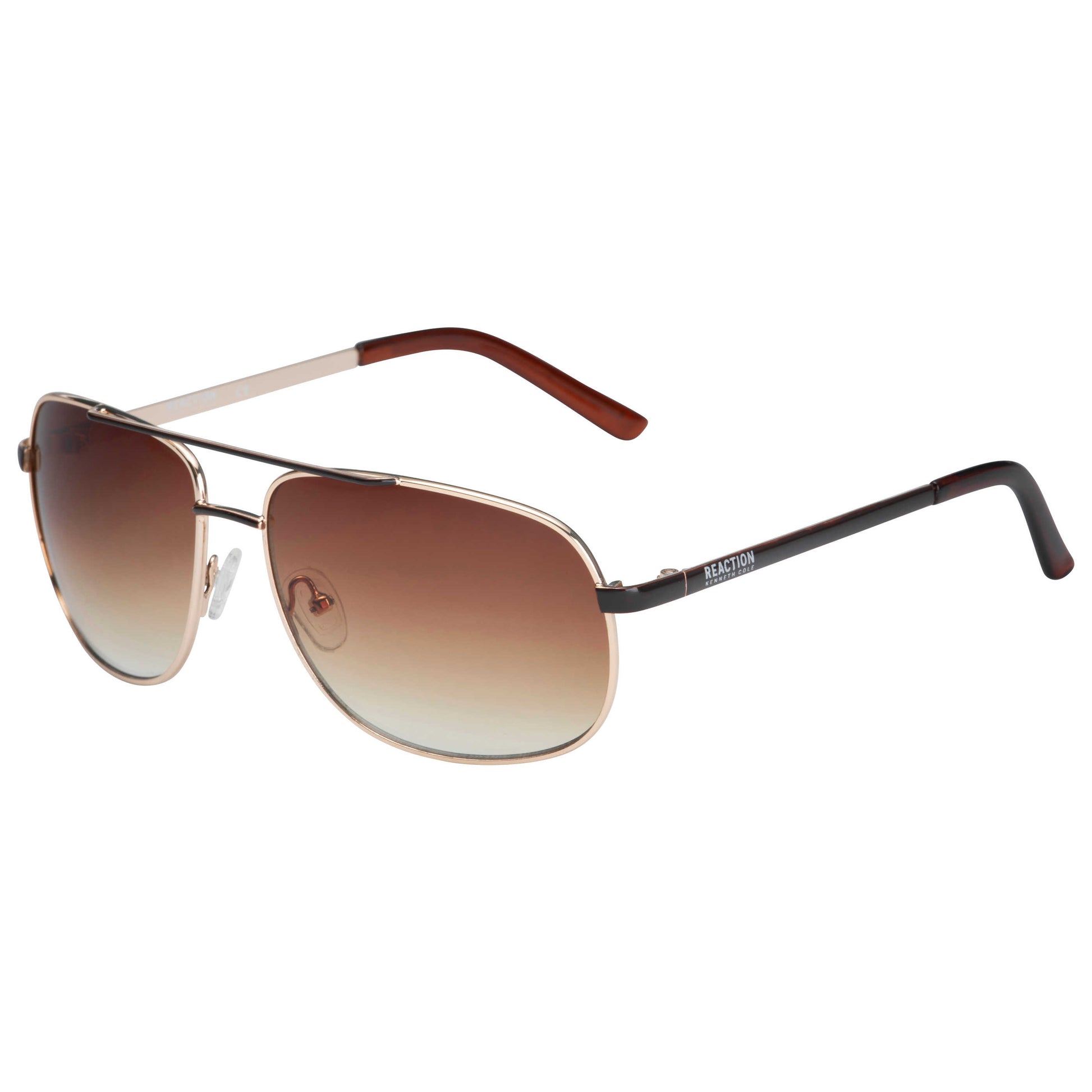 Front view of Kenneth Cole Aviator Unisex Sunglasses KC1276-6132F