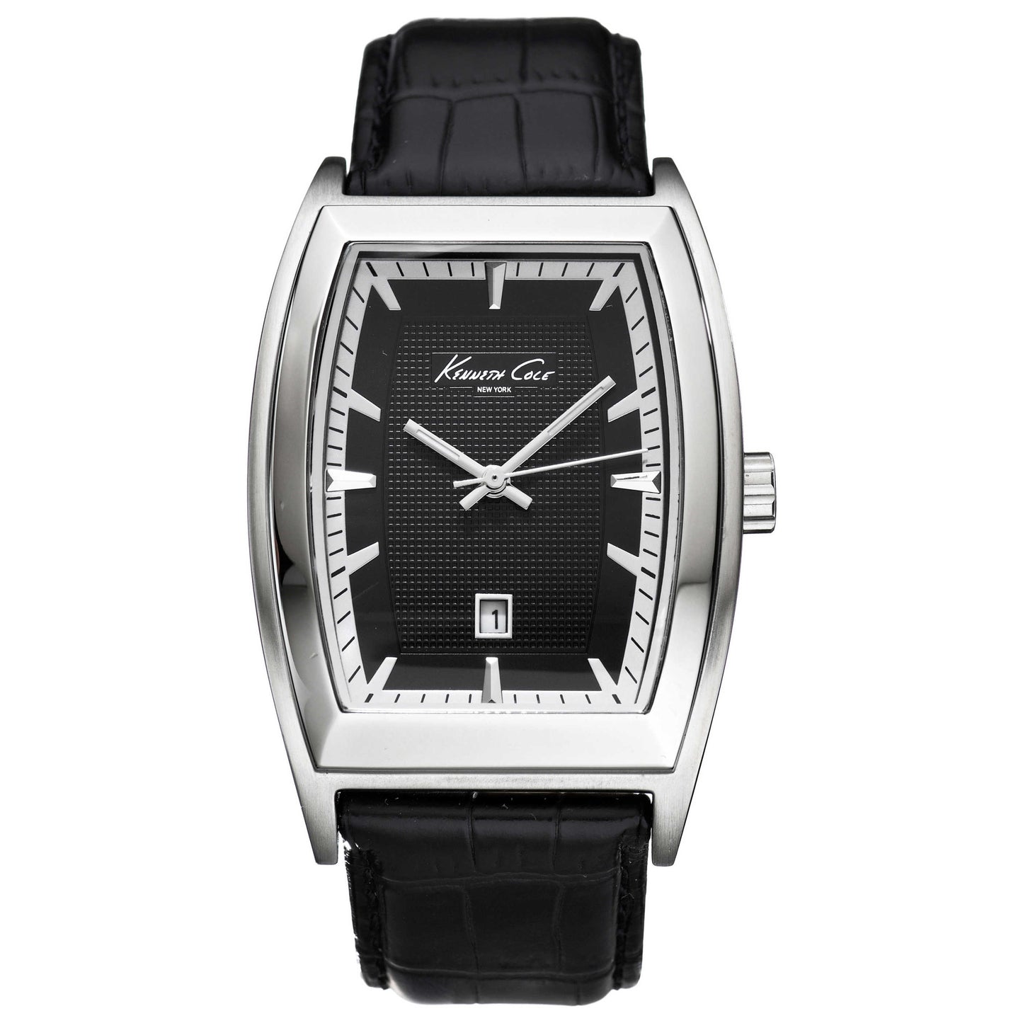 Front view of Kenneth Cole Barrel Men's Watch KC1416