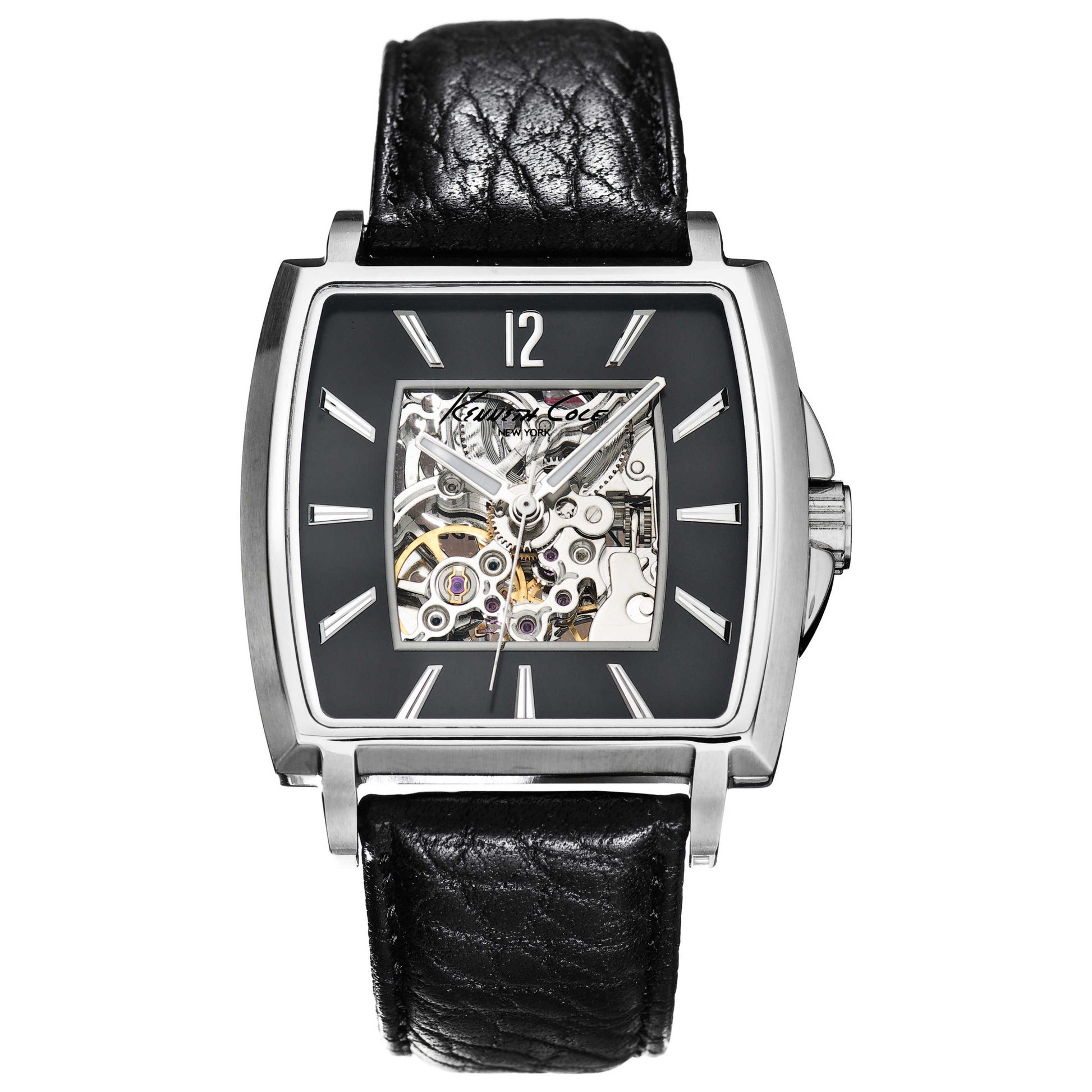 Front view of Kenneth Cole Over Exposed Men's Watch KC1451