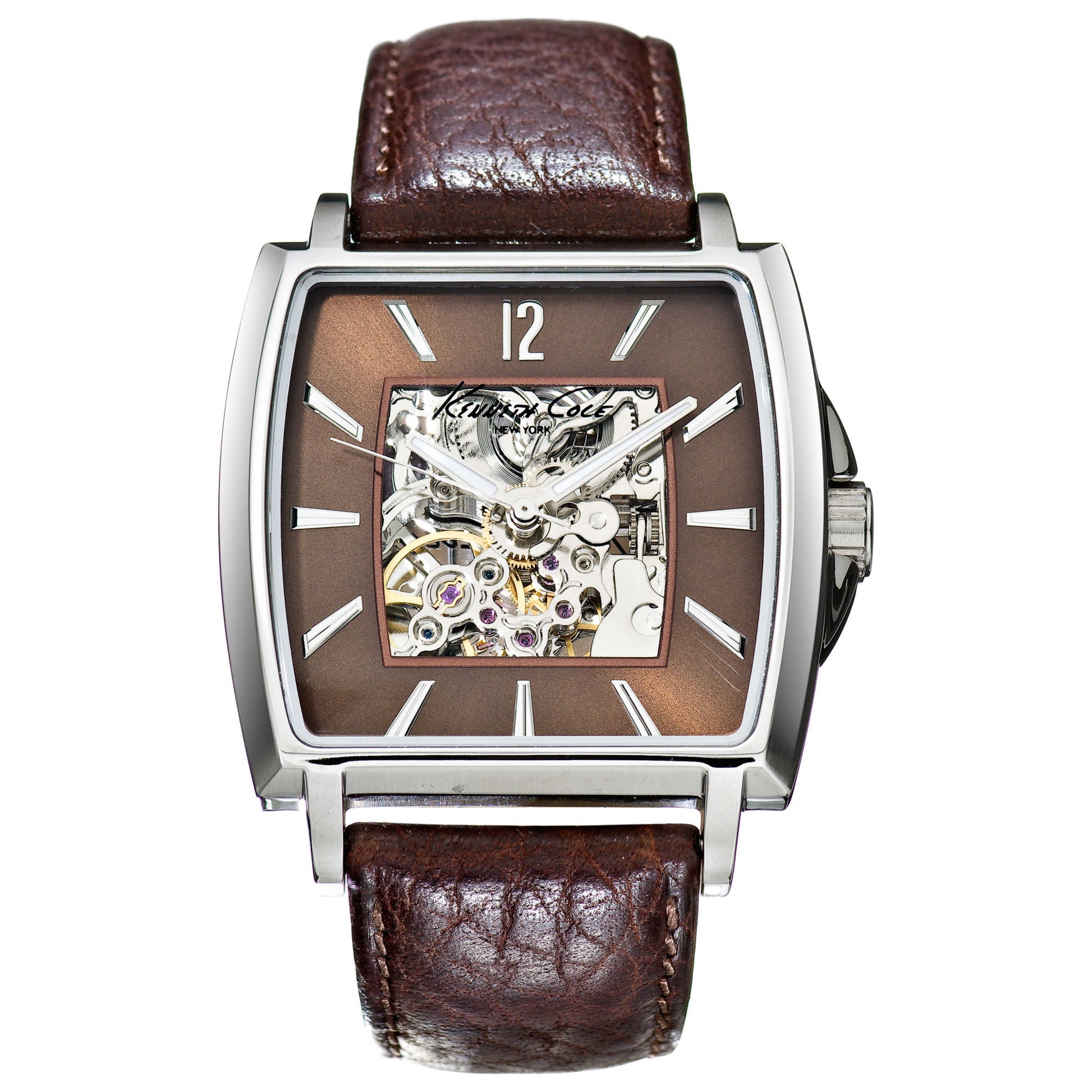 Front view of Kenneth Cole Over Exposed Men's Watch KC1452