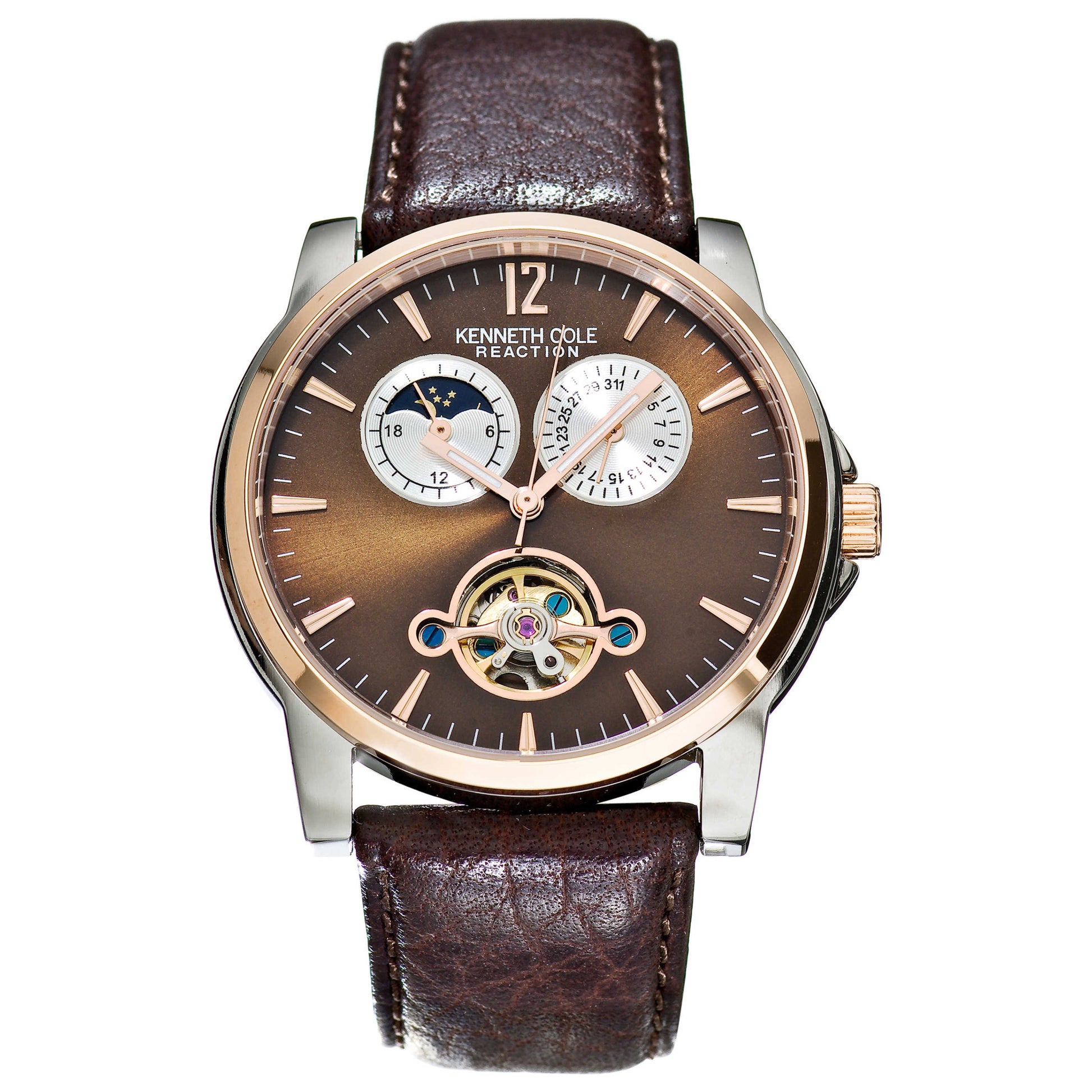 Front view of Kenneth Cole Round the Clock Men's Watch KC1464