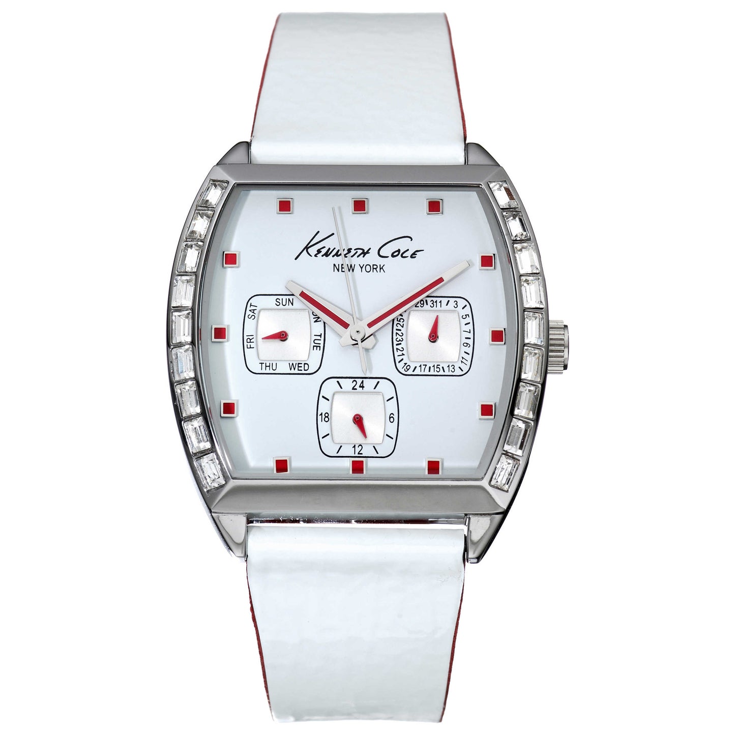 Front view of Kenneth Cole Crystal Women's Watch KC2498