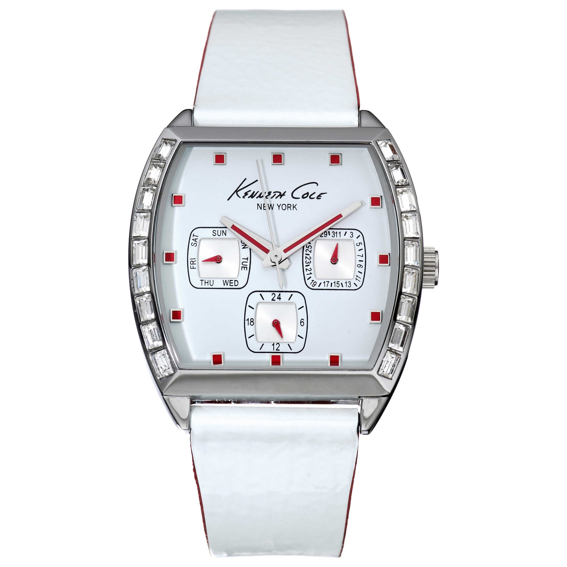 Front view of Kenneth Cole Crystal Women's Watch KC2498