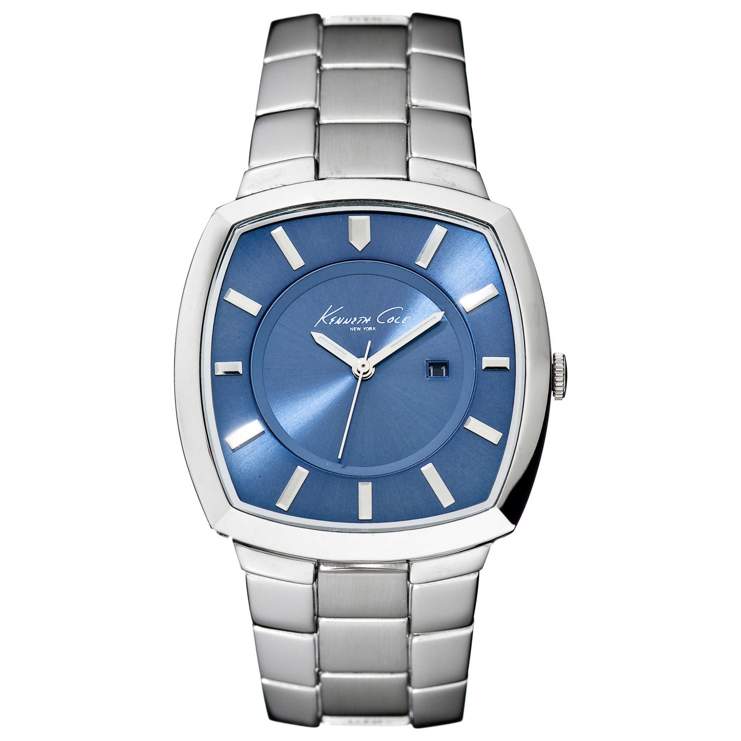 Front view of Kenneth Cole Barrel Men's Watch KC3346