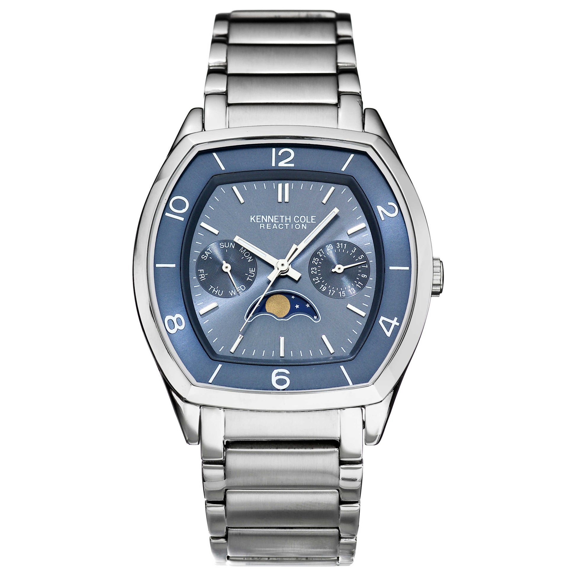 Front view of Kenneth Cole Barrel Men's Watch KC3627