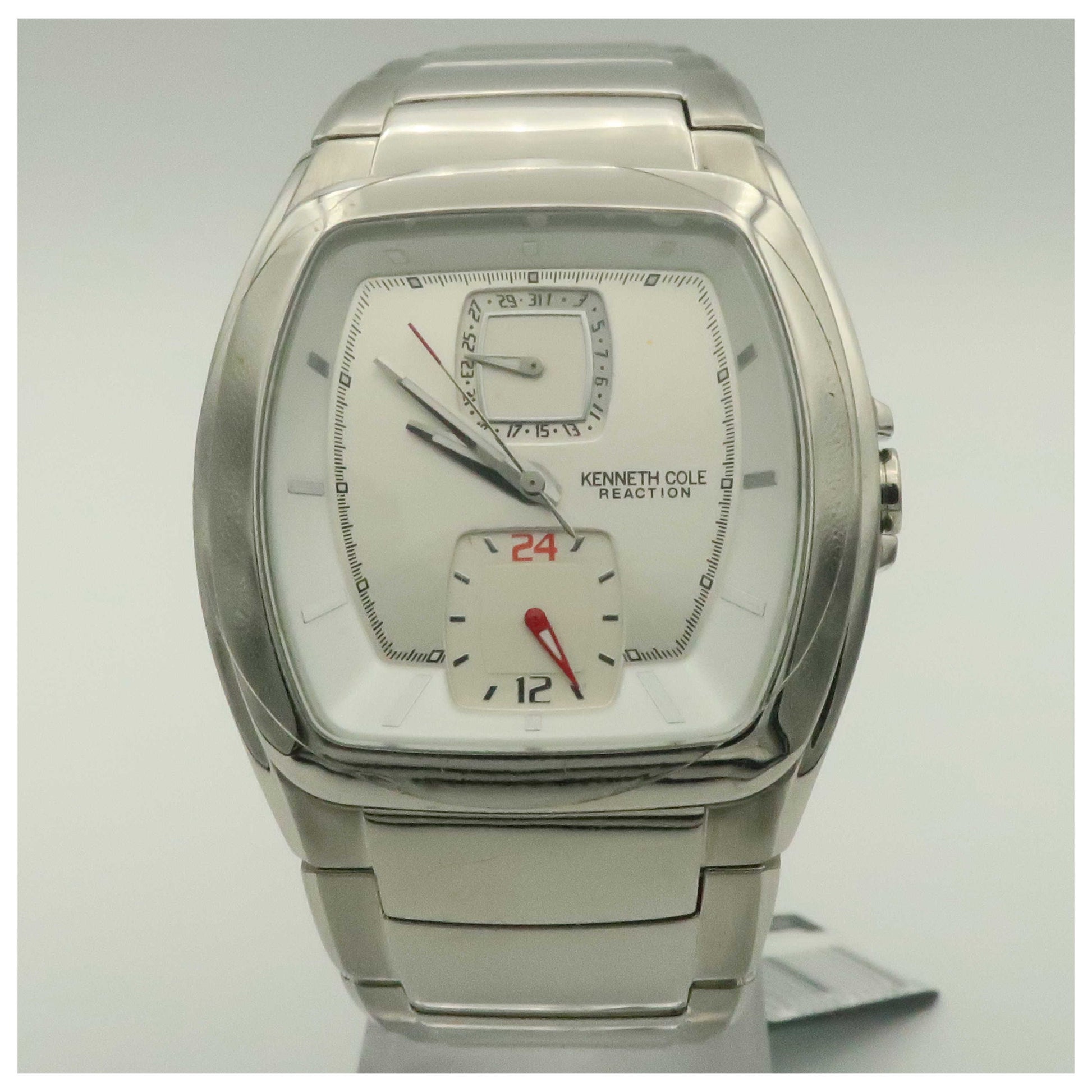 Front view of Kenneth Cole Barrel Men's Watch KC3686-PO2