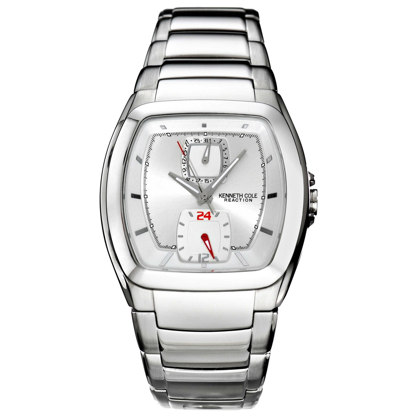 Front view of Kenneth Cole Barrel Men's Watch KC3686