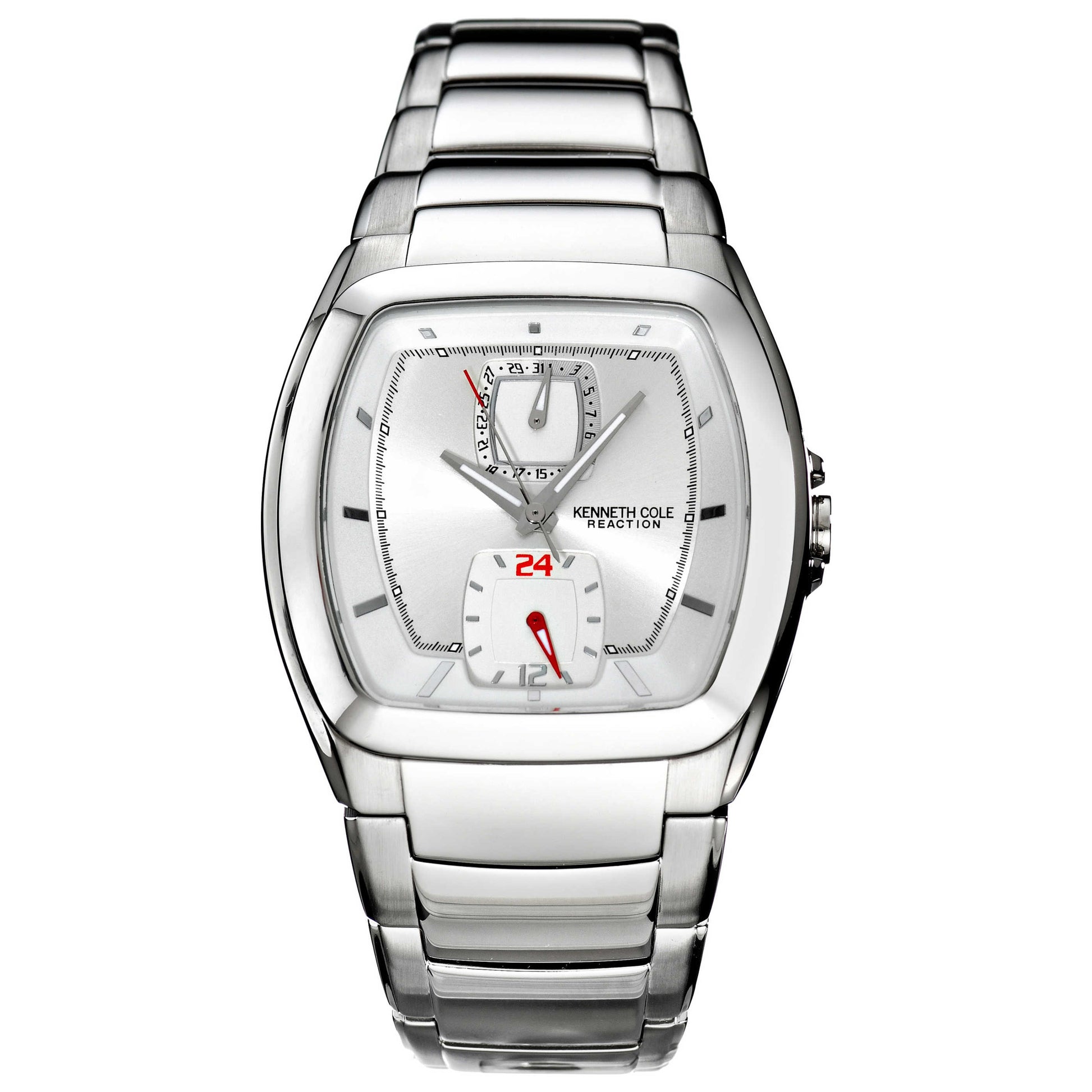 Front view of Kenneth Cole Barrel Men's Watch KC3686