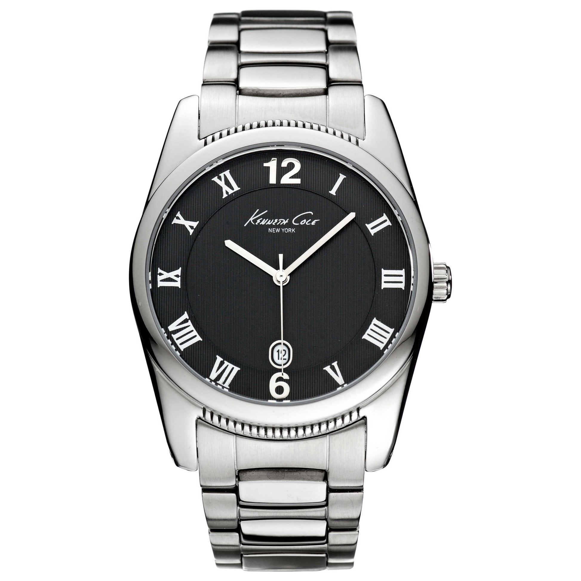 Front view of Kenneth Cole Roman Numeral Men's Watch KC3800