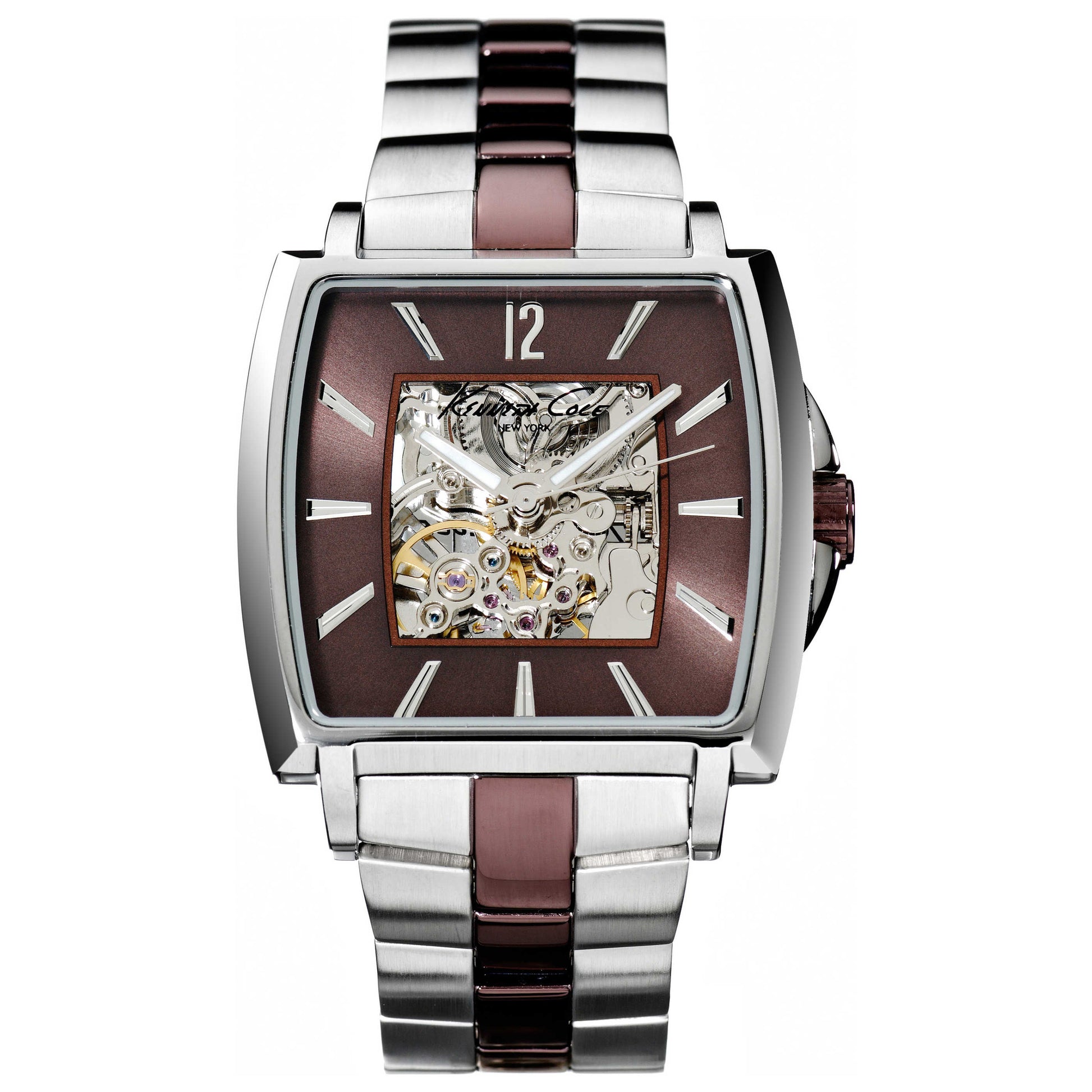 Front view of Kenneth Cole Over Exposed Men's Watch KC3803