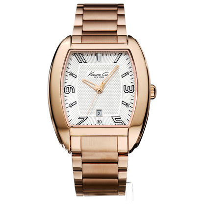 Front view of Kenneth Cole Barrel Men's Watch KC3813