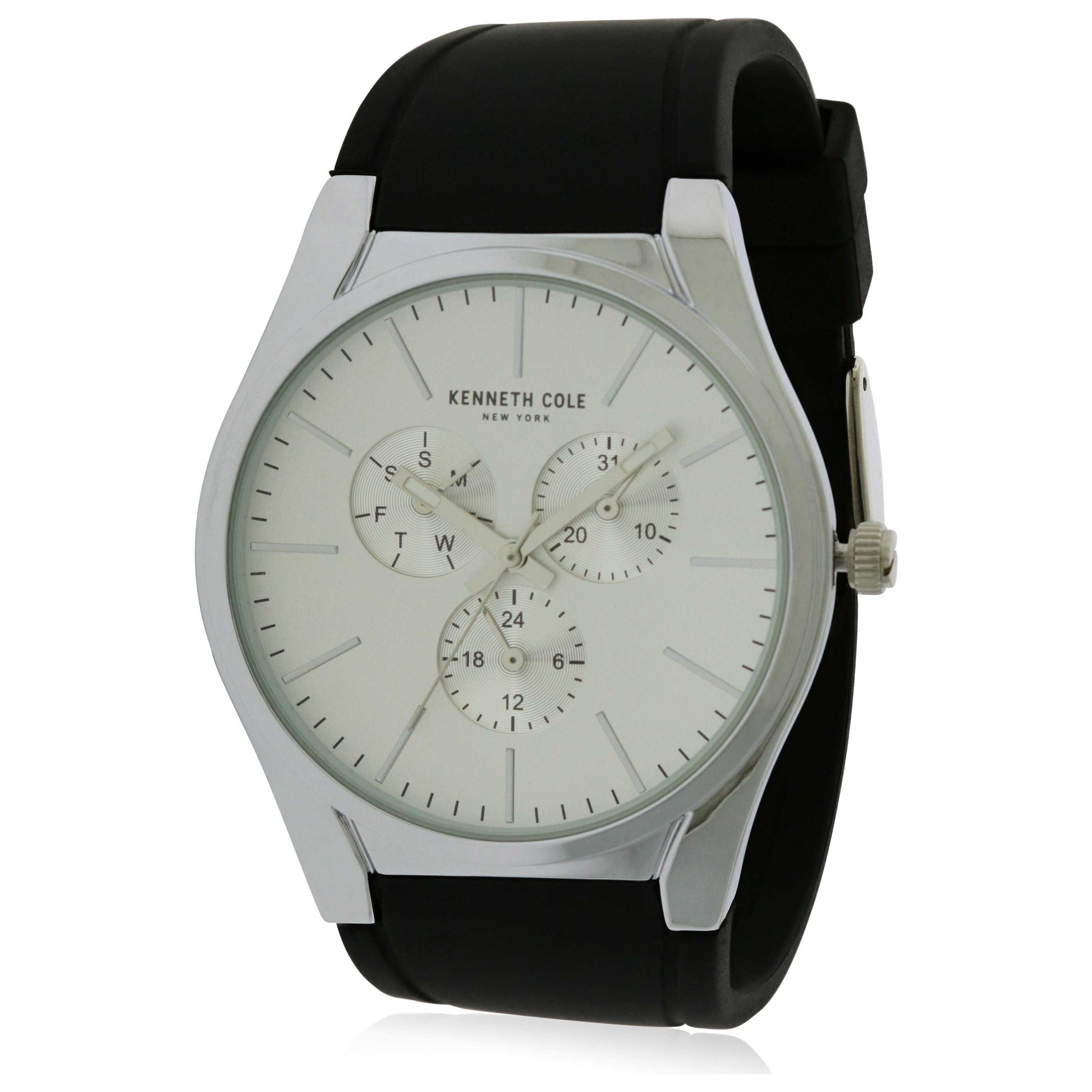 Front view of Kenneth Cole Fashion Men's Quartz Watch KC50490001
