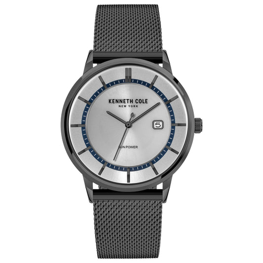 Front view of Kenneth Cole Men's Solar Watch KC50784003A