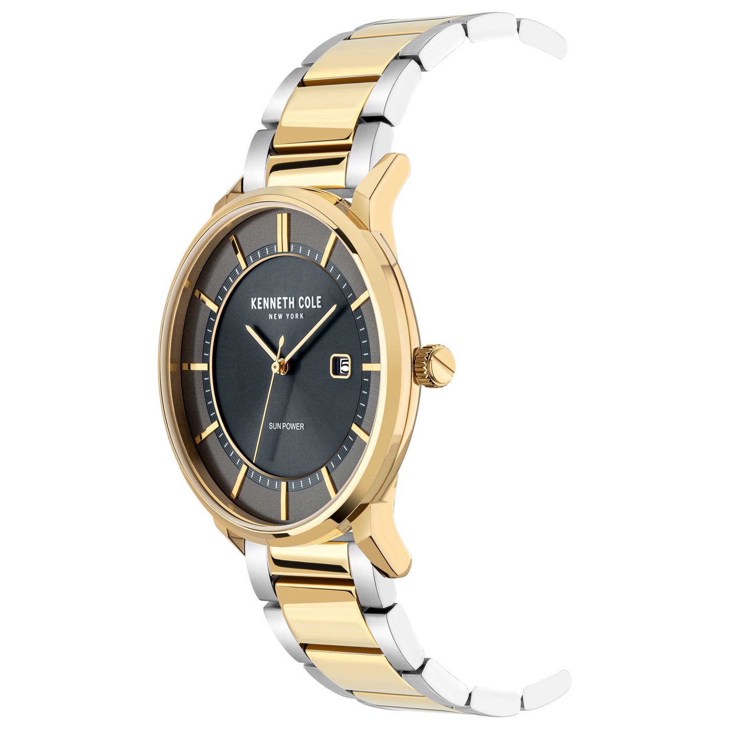 Kenneth Cole Men's Solar Watch KC50784005B - Image #4
