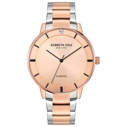 Front view of Kenneth Cole Classic Men's Quartz Watch KC50857001B