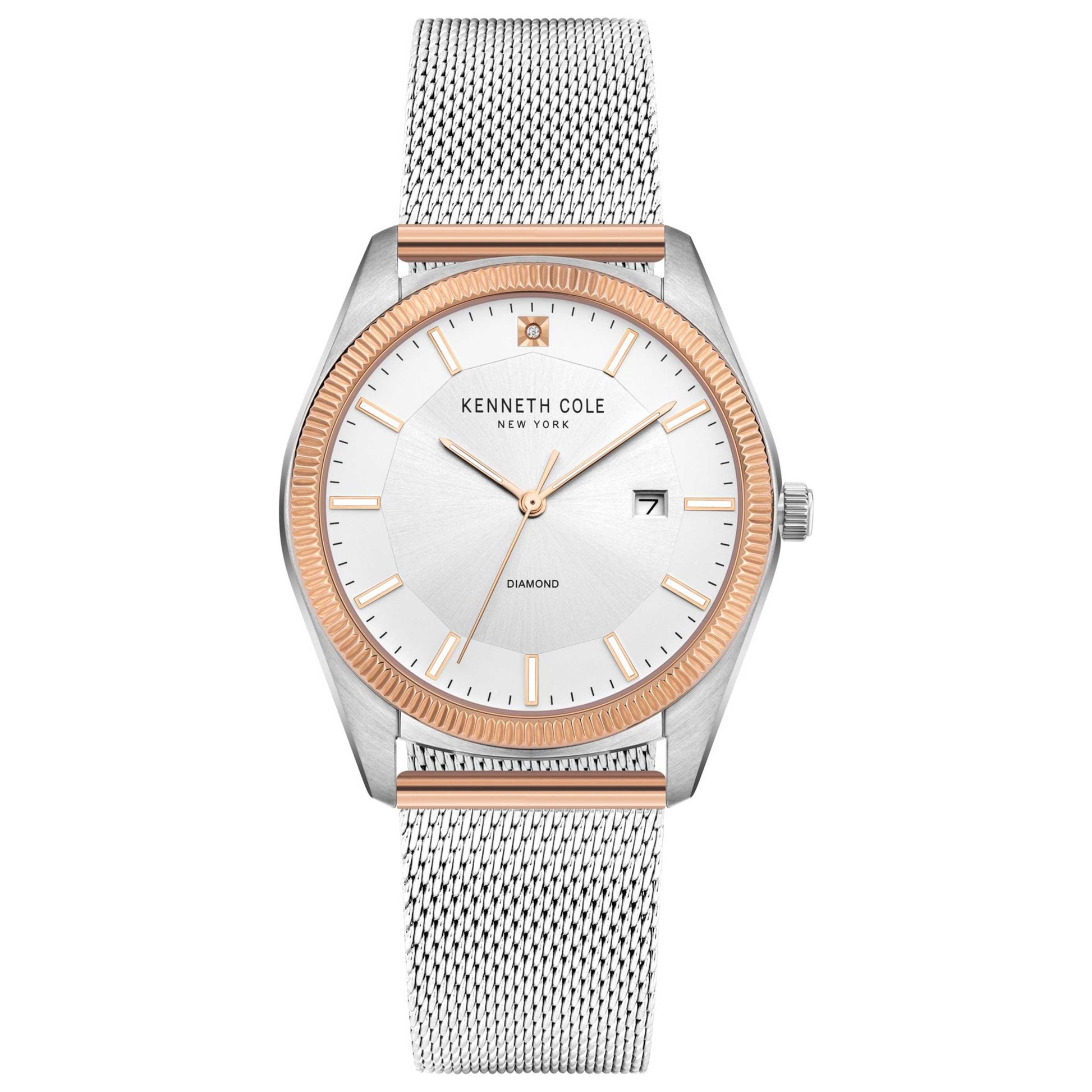 Front view of Kenneth Cole New York Men's Quartz Watch KC51022021A