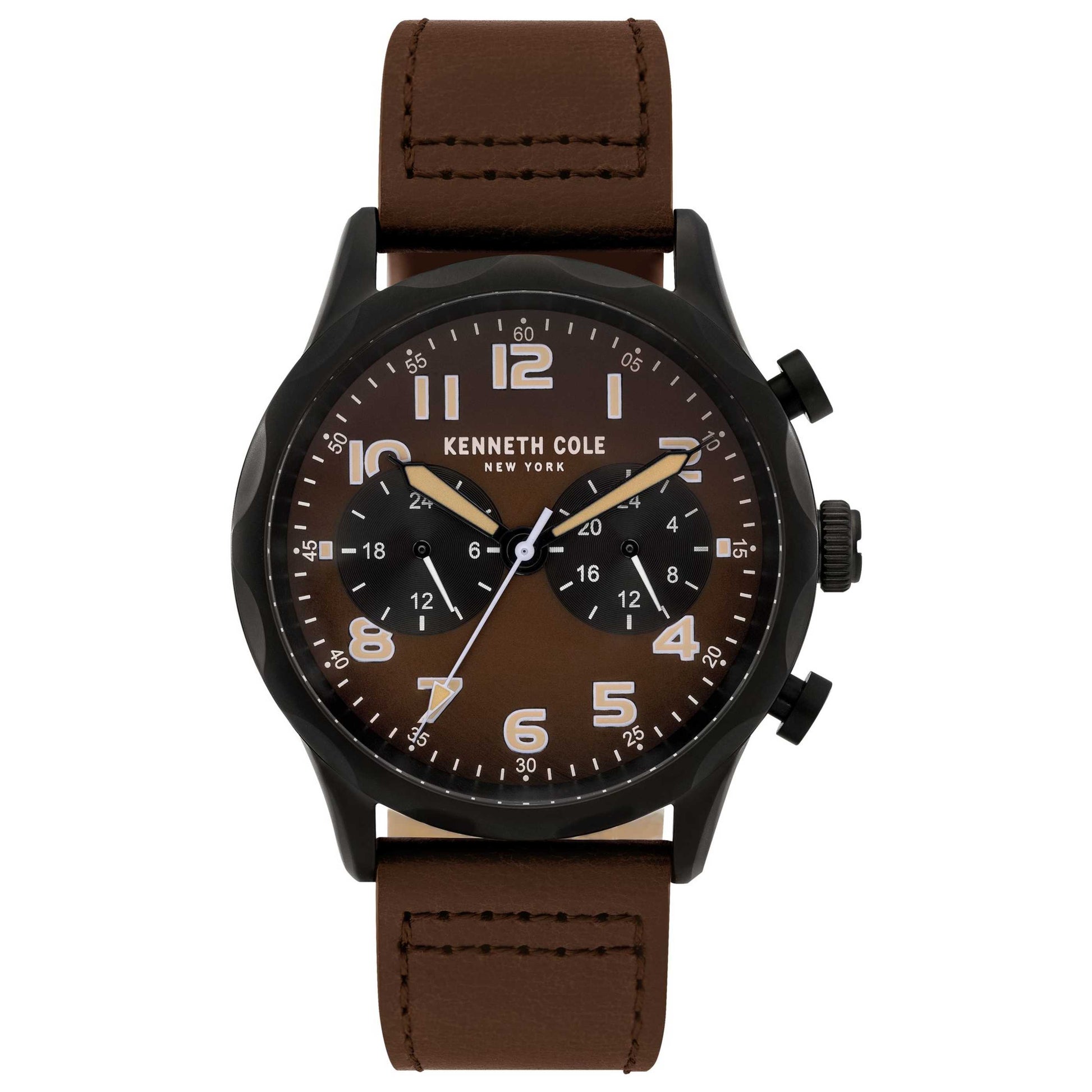 Front view of Kenneth Cole New York Men's Quartz Watch KC51026003