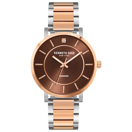 Front view of Kenneth Cole Classic Men's Quartz Watch KC51027022A