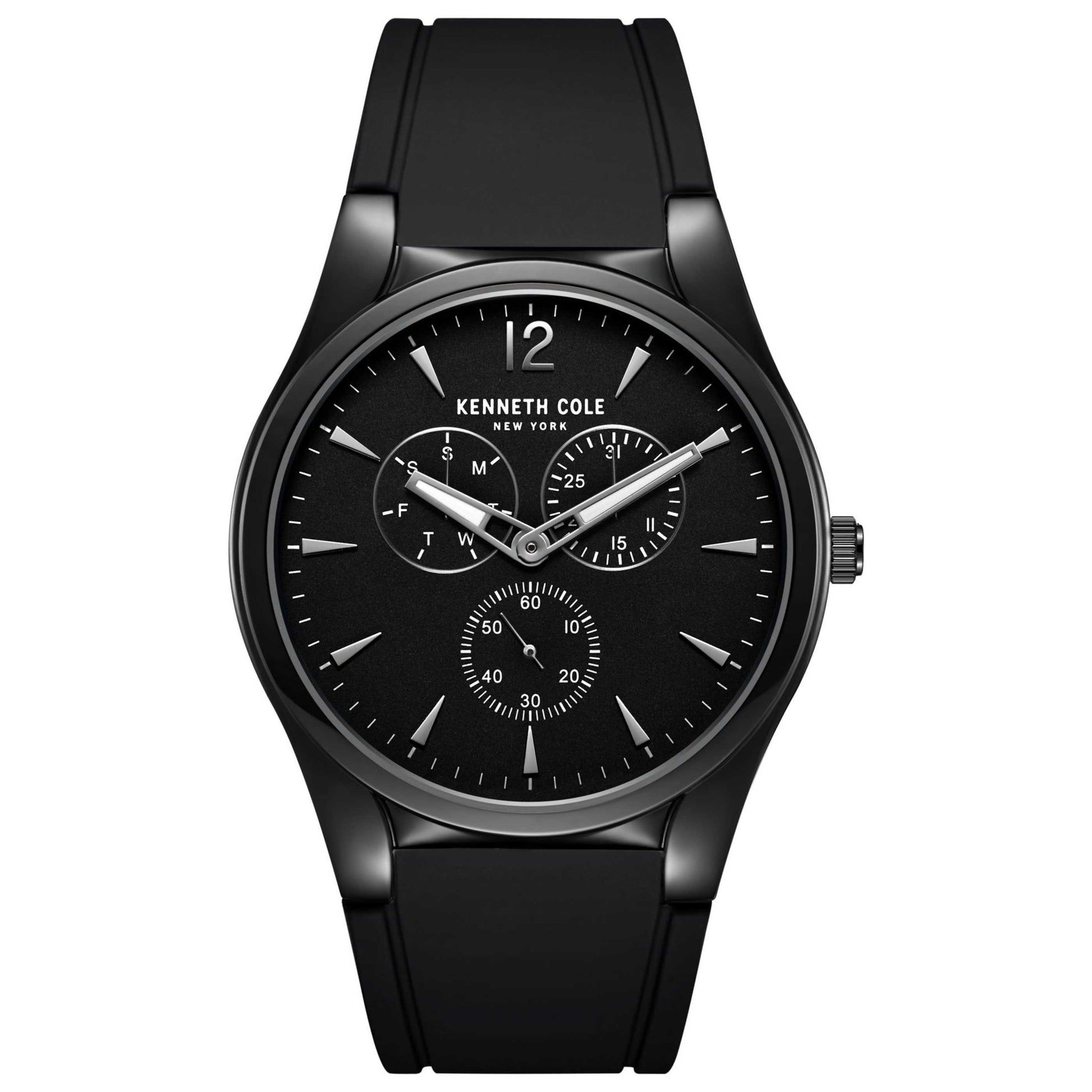 Front view of Kenneth Cole Modern Dress Sport Men's Quartz Watch KC51124001