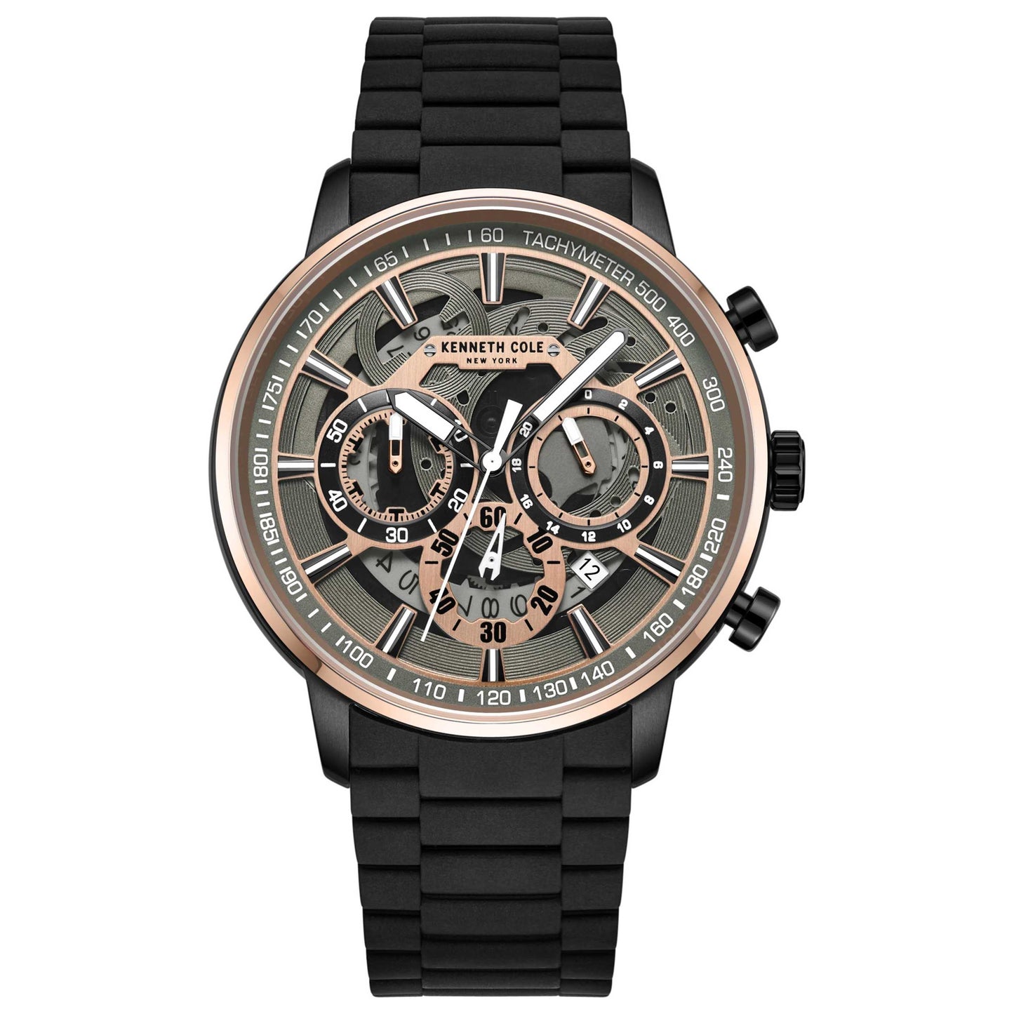 Front view of Kenneth Cole Classic Men's Quartz Watch KCWGO2218502