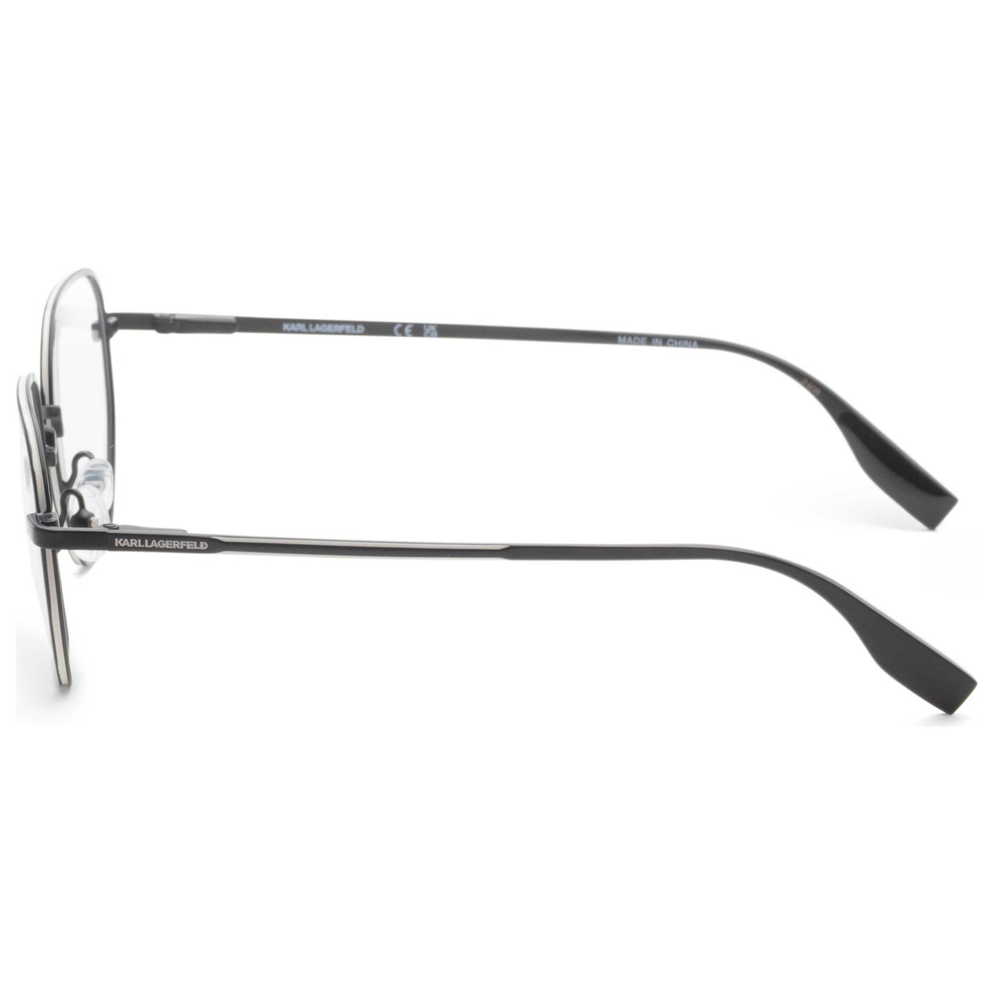 Left view of Karl Lagerfeld Men's Opticals KL351-002-50