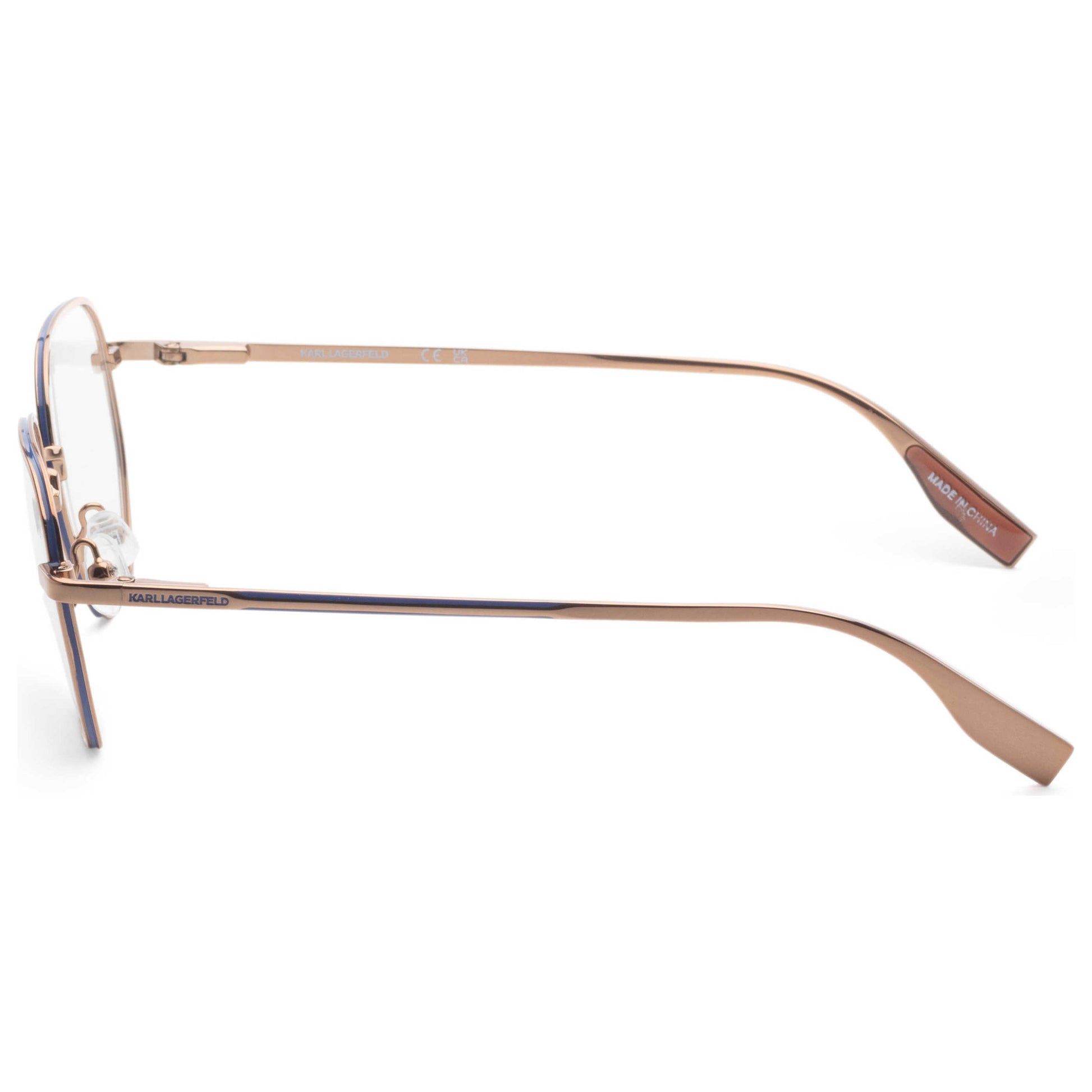 Left view of Karl Lagerfeld Men's Opticals KL351-717-50