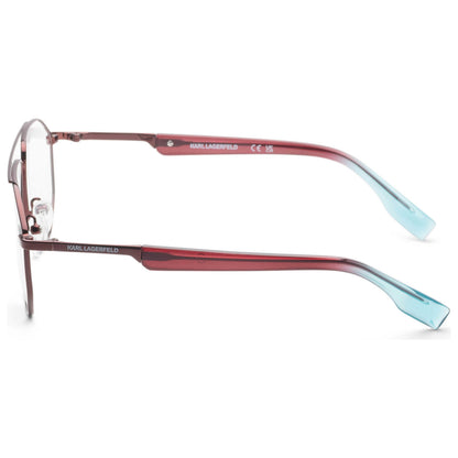 Left view of Karl Lagerfeld Unisex Opticals KL353-601-56