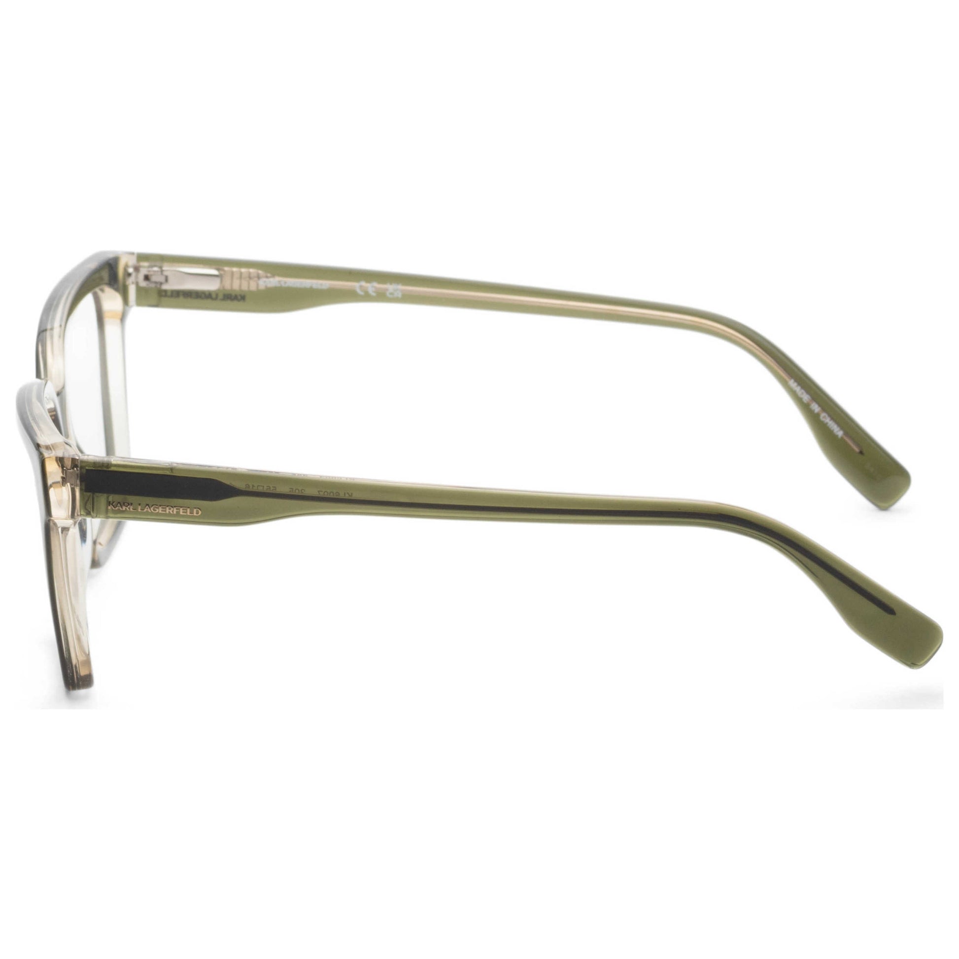 Left view of Karl Lagerfeld Men's Opticals KL6097-305-55