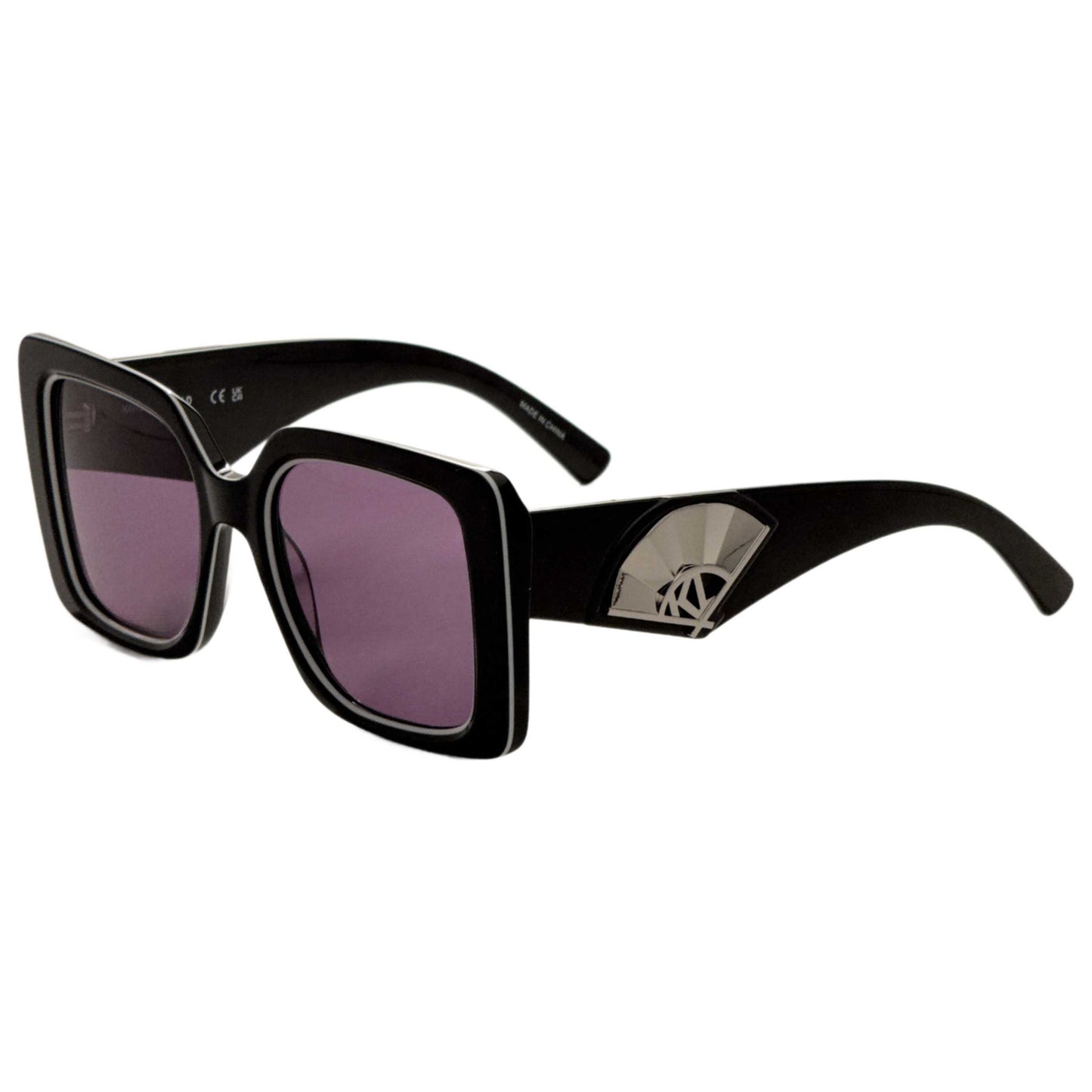 Front view of Karl Lagerfeld Women's Sunglasses KL6126S-006
