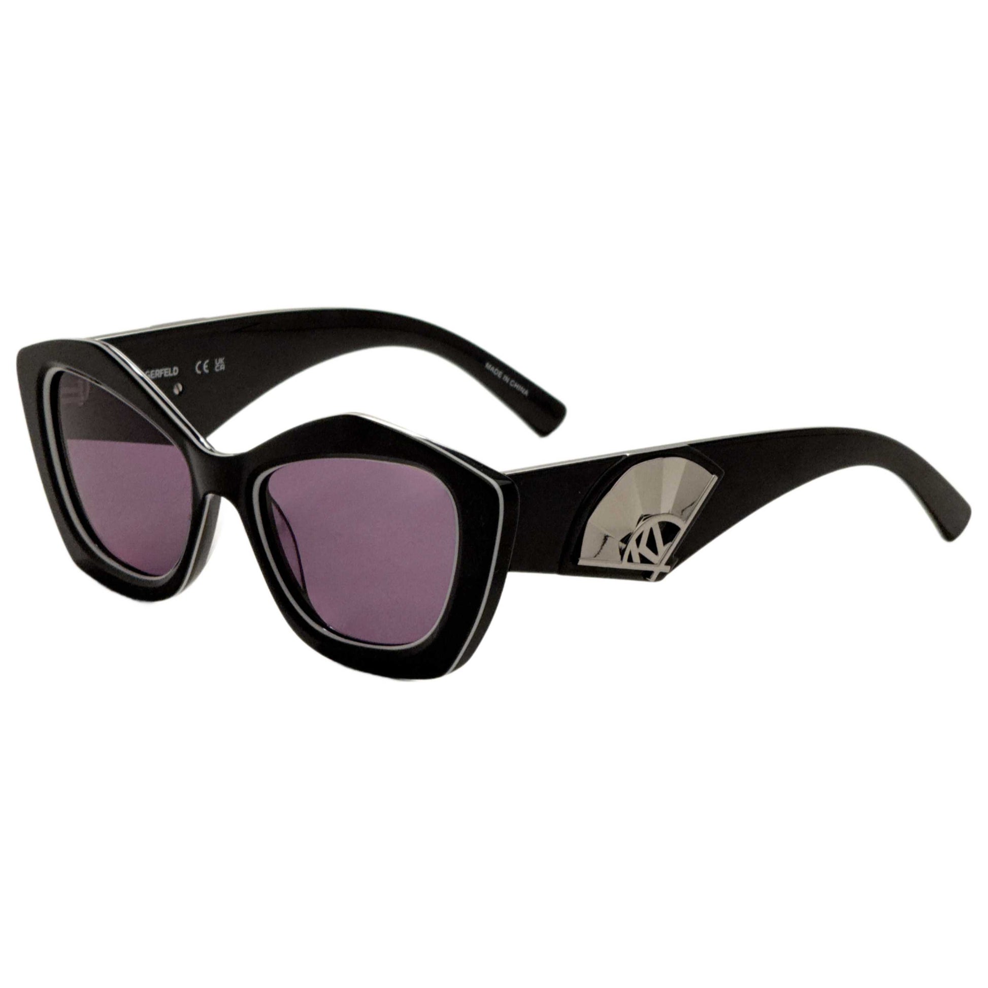 Front view of Karl Lagerfeld Women's Sunglasses KL6127S-006
