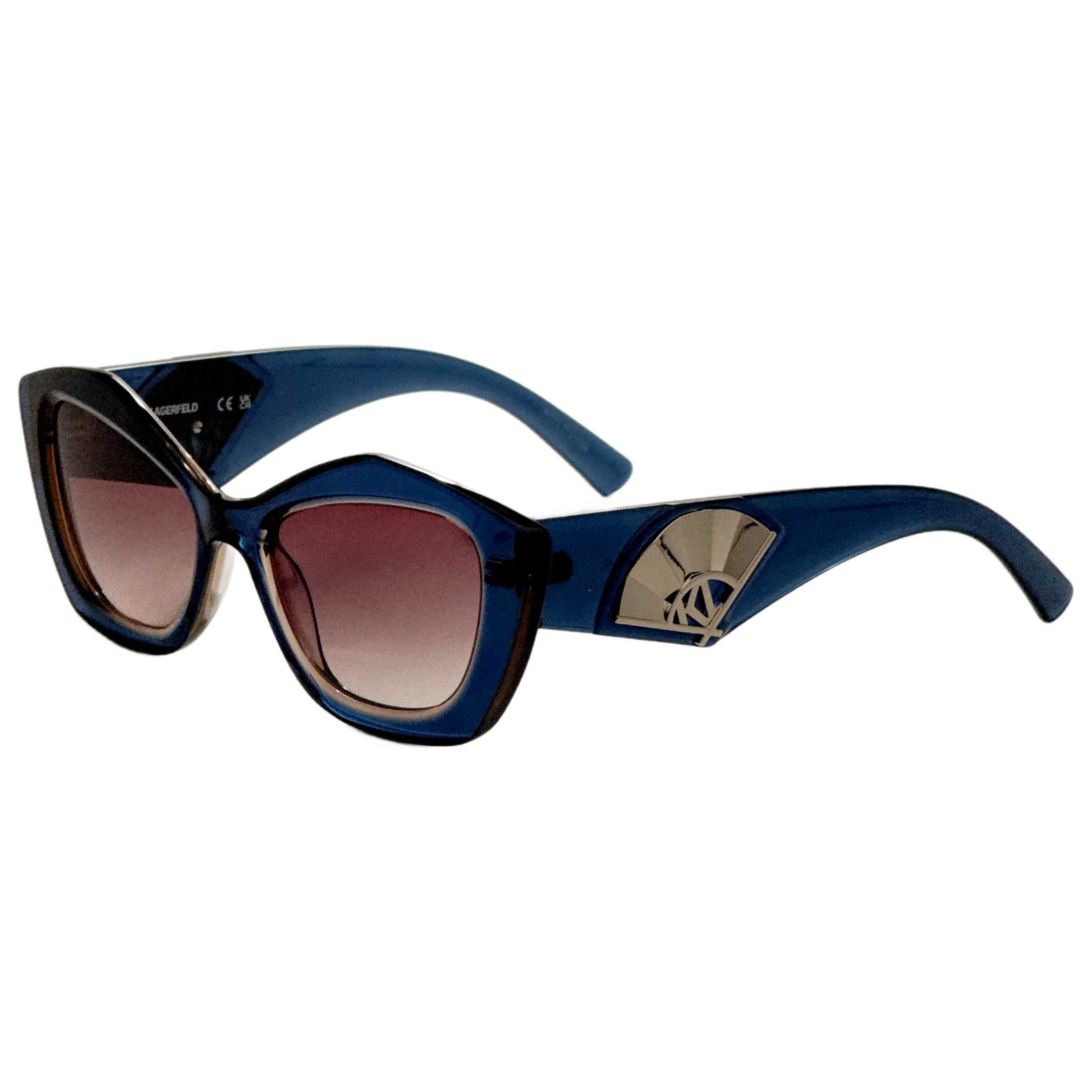 Front view of Karl Lagerfeld Women's Sunglasses KL6127S-424