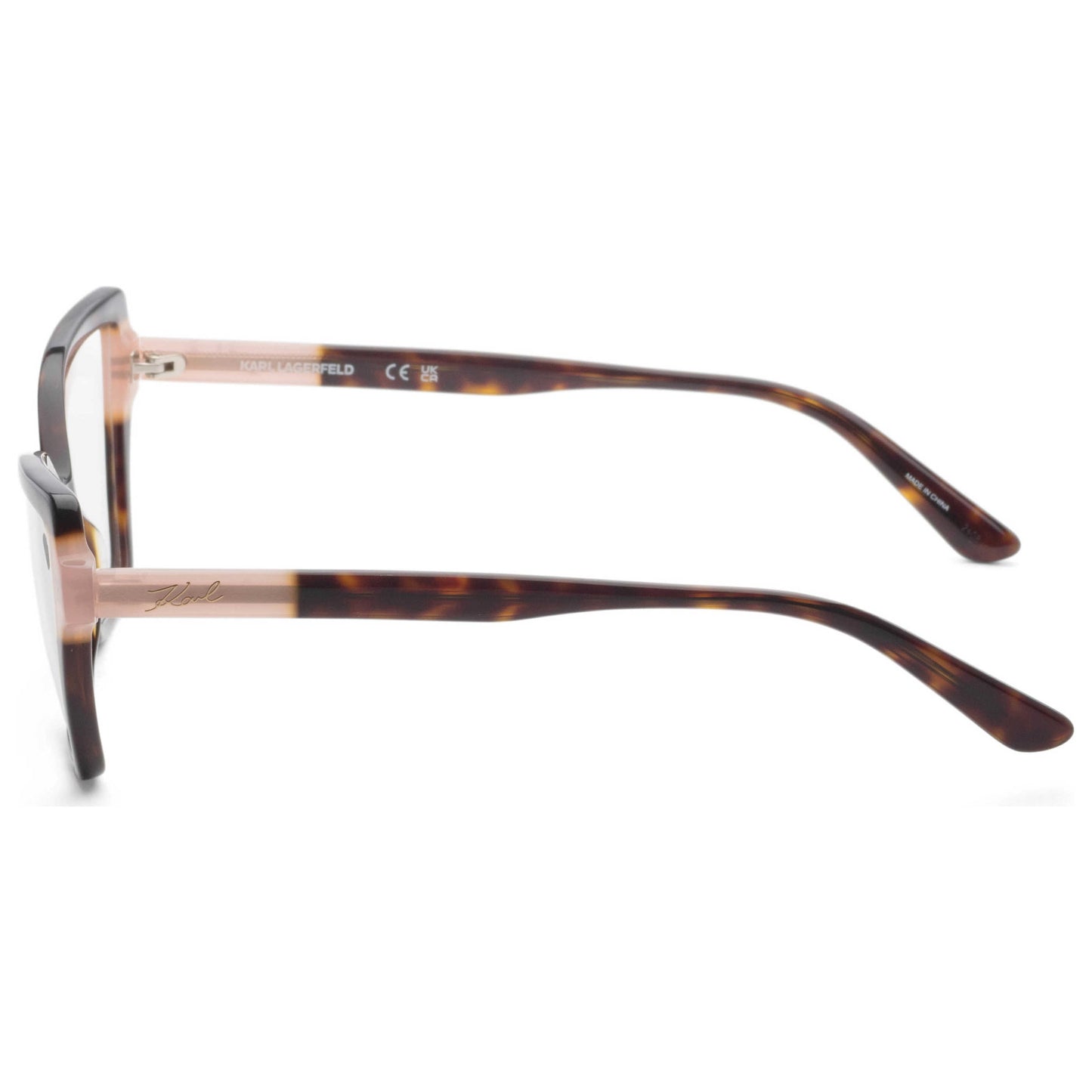 Left view of Karl Lagerfeld Women's Opticals KL6131-243-53