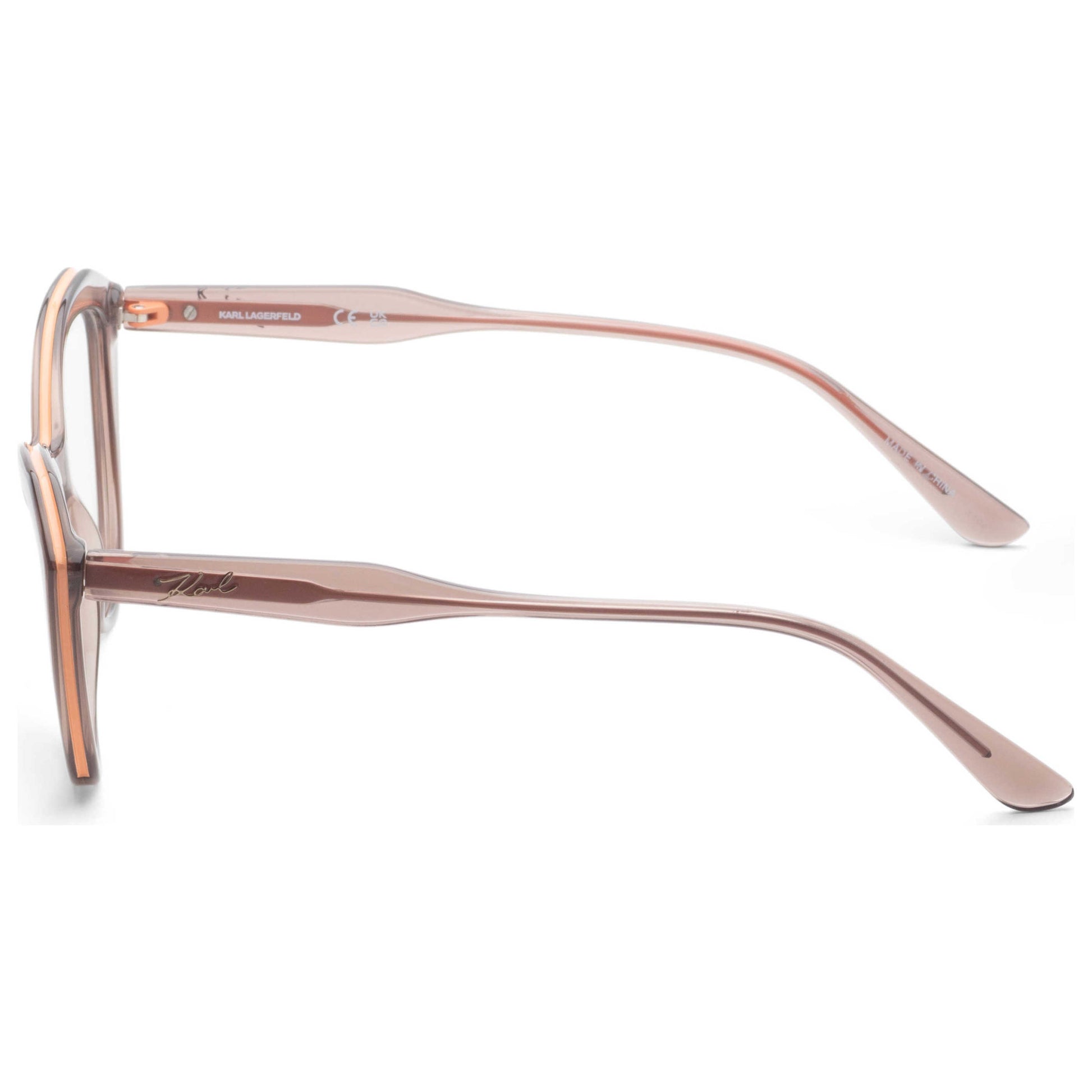 Left view of Karl Lagerfeld Women's Opticals KL6137-200-52