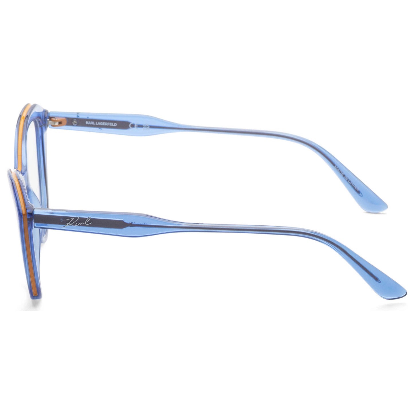 Left view of Karl Lagerfeld Women's Opticals KL6137-454-52