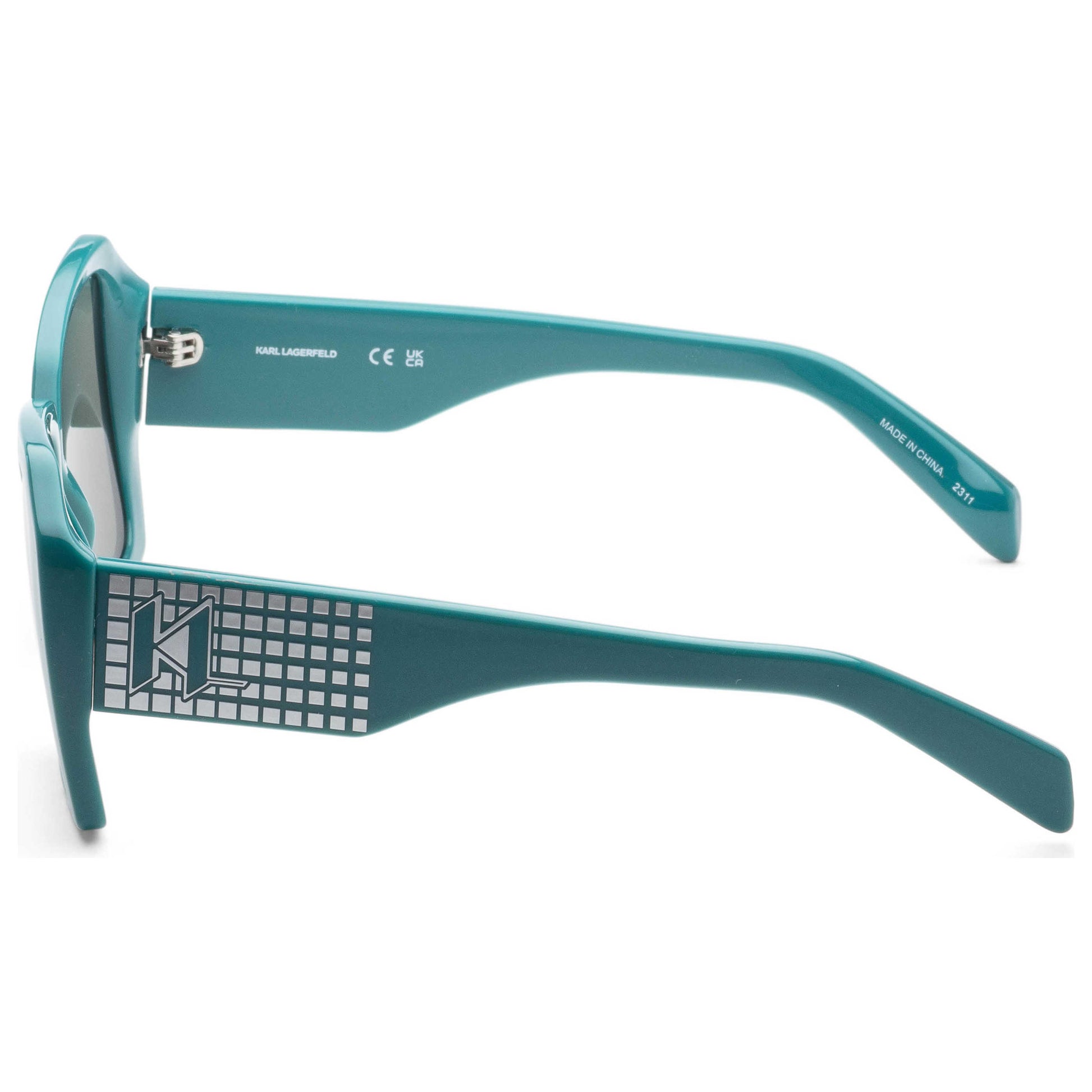 Left view of Karl Lagerfeld Women's Sunglasses KL6140S-300