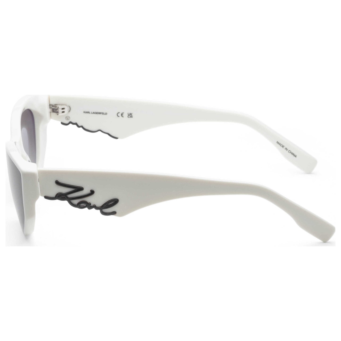 Left view of Karl Lagerfeld Women's Sunglasses KL6162S-105