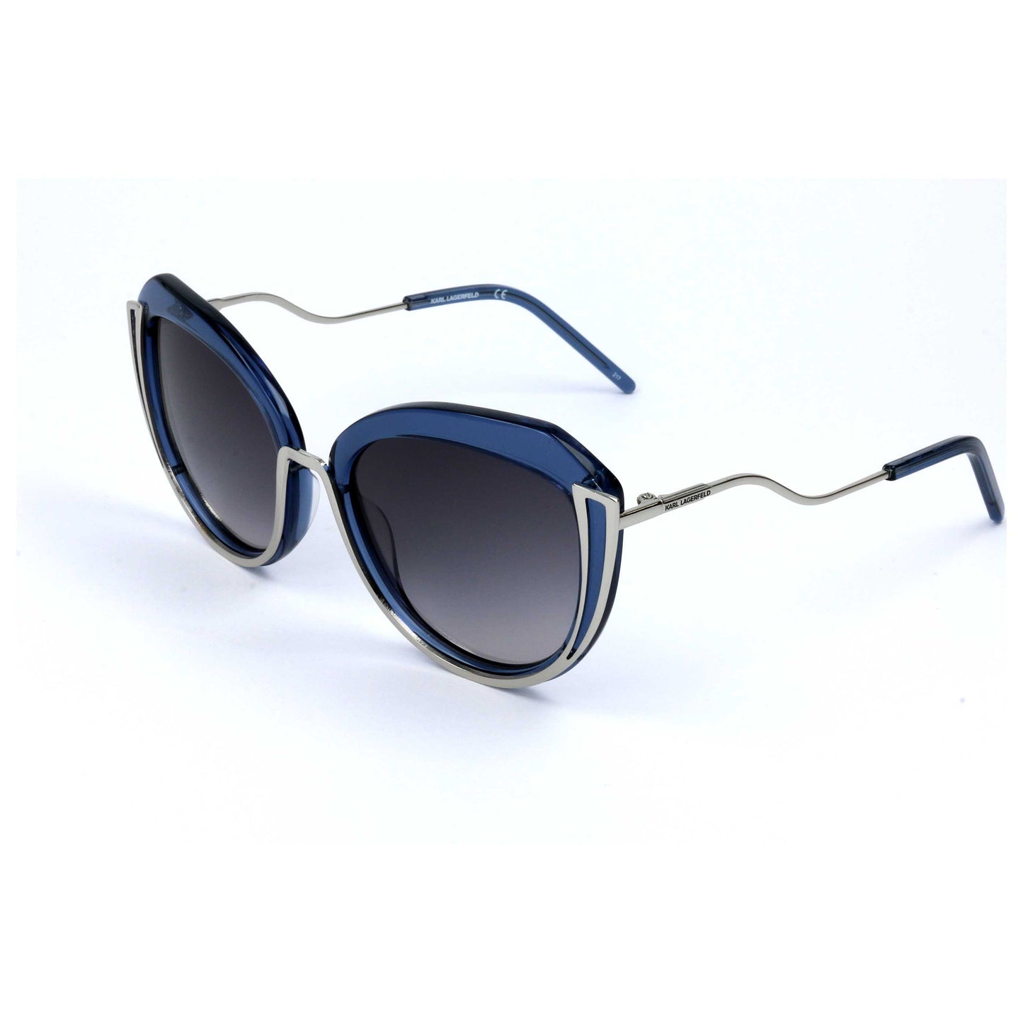Front view of Karl Lagerfeld Women's Sunglasses KL928S-528-55