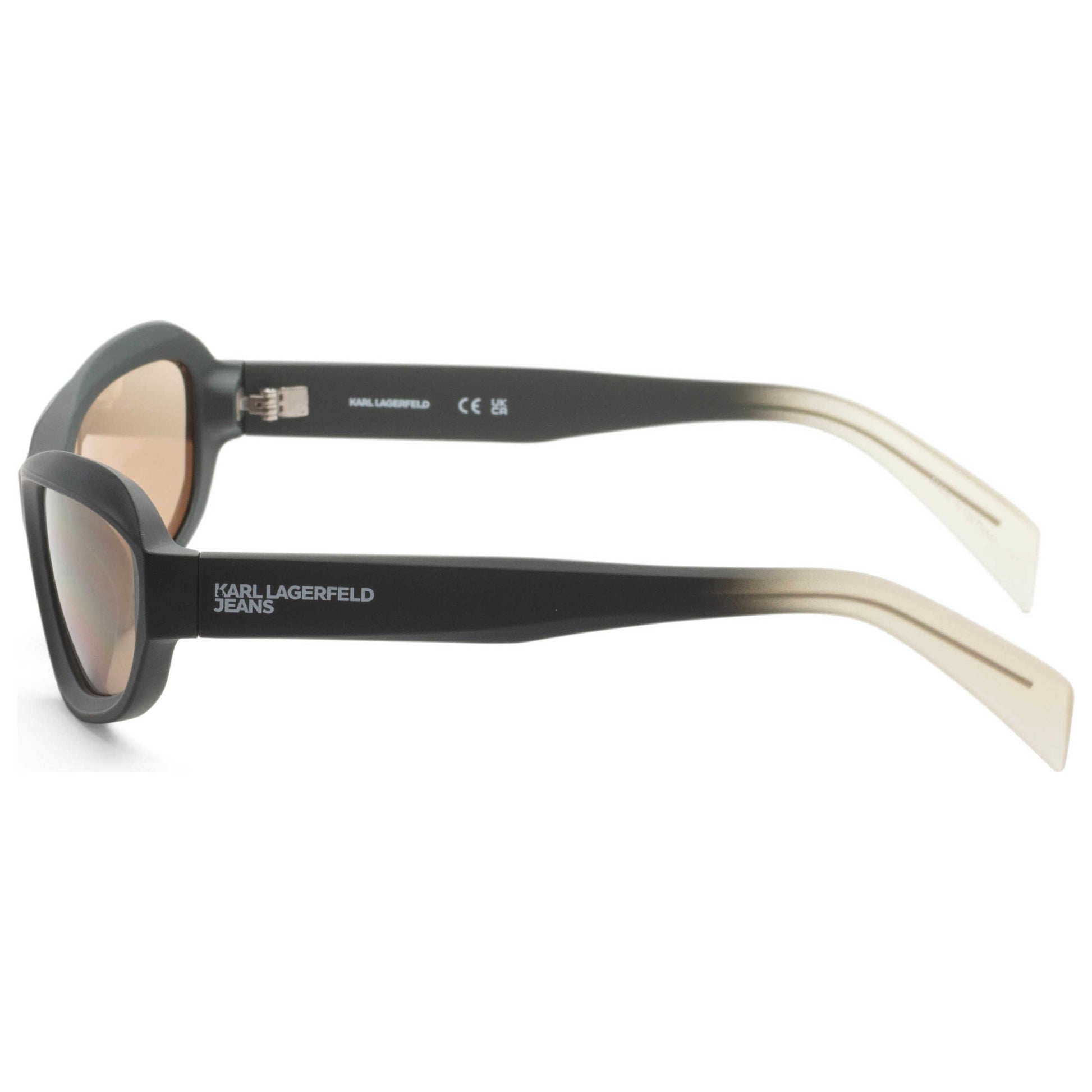 Left view of Karl Lagerfeld Unisex Sunglasses KLJ6200S-305-57