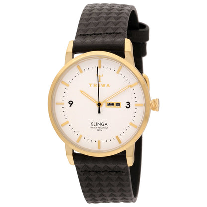 Front view of Triwa Ivory Klinga Unisex Quartz Watch KLST103GC010113