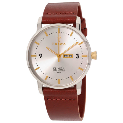 Front view of Triwa Gleam Klinga Unisex Quartz Watch KLST104CL010312